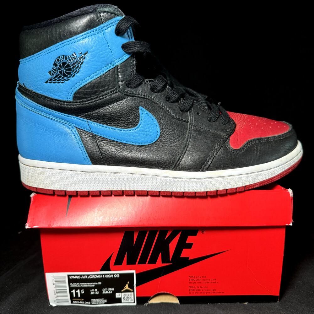 Size 11.5 - Nike Air Jordan 1 High OG NC to Chi 2020 Women's Shoes